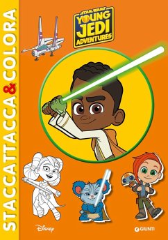 Cover Young Jedi adventures. Star Wars. Con adesivi