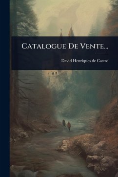 Cover Catalogue De Vente...
