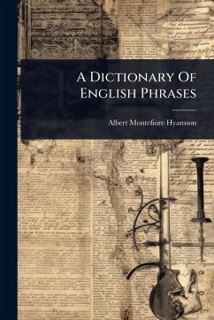 Cover A Dictionary Of English Phrases