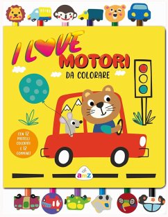 I love motori da colorare Cover I love motori da colorare