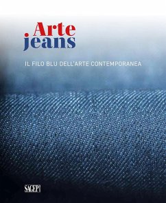 Cover Arte Jeans. Il filo blu dell'arte contemporanea. Catalogo della mostra (Genova, 5 ottobre-5 novembre 2023)