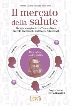 Cover Il mercato della salute. Dialogo immaginario tra Thomas Bayes, Niccolò Machiavelli, Karl Marx e Adam Smith