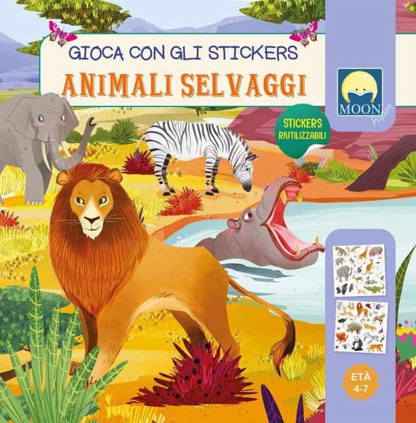 Animali selvaggi. Stickers Animali selvaggi. Stickers