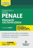 Dispensa di diritto penale. Elementi con parole chiave 2024. Aggiornato al Decreto Correttivo della Riforma Cartabia Dispensa di diritto penale. Elementi con parole chiave 2024. Aggiornato al Decreto Correttivo della Riforma Cartabia