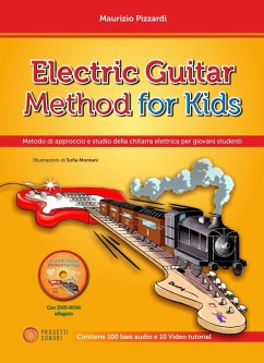 Electric guitar method for kids (Metodo di approccio e studio della chitarra elettrica per giovani studenti) - Pizzardi, Maurizio