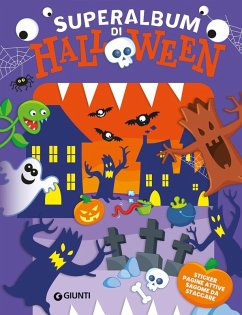 Cover Superalbum di Halloween. Con adesivi