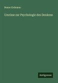 Umrisse zur Psychologie des Denkens