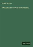 Ortsnamen der Provinz Brandenburg