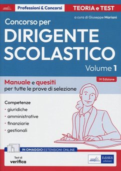 Cover Manuale e quesiti. Competenze giuridiche, amministrative, finanziarie e gestionali del DS