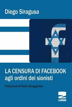 Cover La censura di Facebook agli ordini dei sionisti