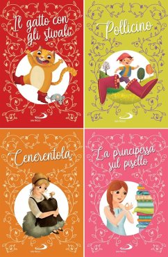 Cover Gatto con gli stivali-Pollicino-Cenerentola-La principessa sul pisello