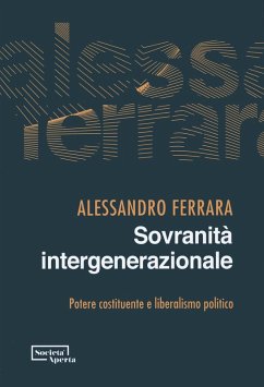 Cover Sovranità intergenerazionale. Potere costituente e liberalismo politico