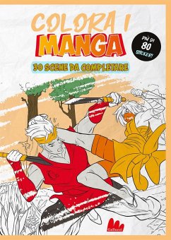 Cover Colora i manga. Con sticker