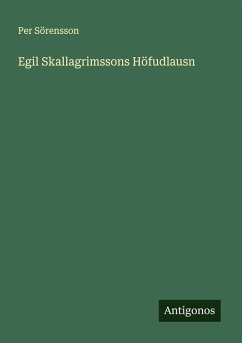 Cover Egil Skallagrimssons Höfudlausn