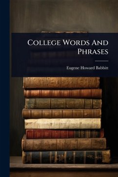 College Words And Phrases Cover College Words And Phrases