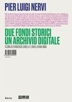 Cover Pier Luigi Nervi. Due fondi storici. Un archivio digitale