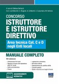 Concorso istruttore e istruttore direttivo. Area tecnica cat. C e D negli Enti locali Concorso istruttore e istruttore direttivo. Area tecnica cat. C e D negli Enti locali