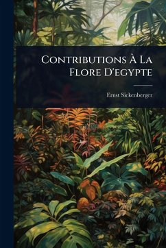Cover Contributions Ã€ La Flore D'egypte