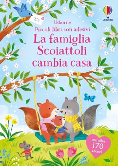 Cover La famiglia Scoiattoli cambia casa. Con adesivi