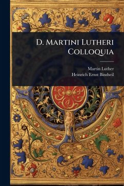 Cover D. Martini Lutheri Colloquia