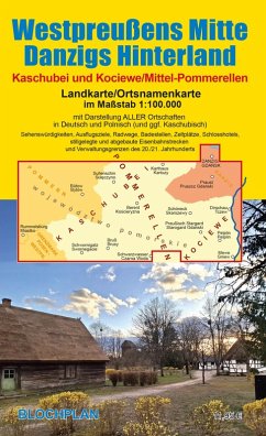 Cover Landkarte Westpreußens Mitte/Danzigs Hinterland