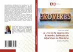 Le Livre de la Sagesse des Bahemba, BaMuebu de Kabambare au Manièma Le Livre de la Sagesse des Bahemba, BaMuebu de Kabambare au Manièma