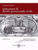 I processi speciali e l'esecuzione forzata I processi speciali e l'esecuzione forzata