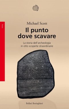 Cover Il punto dove scavare. La storia dell'archeologia in otto scoperte straordinarie