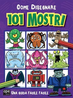 Cover Come disegnare 101 mostri