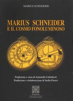 Cover Marius Schneider e il cosmo fonoluminoso