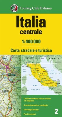 Italia centrale 1:400.000. Carta stradale e turistica Italia centrale 1:400.000. Carta stradale e turistica