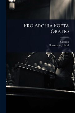 Cover Pro Archia Poeta Oratio