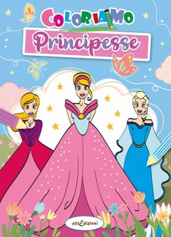 Cover Coloriamo le principesse