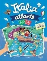 Cover Atlante d'Italia flip-flap. Viaggi intorno al mondo