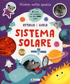 Sistema solare. Sticker nello spazio