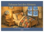 Zuhause bei den Kleinen. Ein Jahr voller tierischer Rückzugsorte. (Wandkalender 2026 DIN A2 quer), CALVENDO Monatskalender