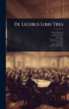 Cover De Legibus Libri Tres
