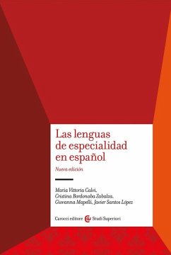 Cover Las lenguas de especialidad en español