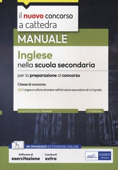 Cover Inglese nella scuola secondaria. Manuale per la preparazione al concorso. Ediz. inglese