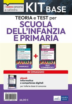 Kit di base concorso a cattedra. Scuola dell'infanzia e primaria. Teoria e test - Crisafulli, Valeria; de Robertis, Francesca