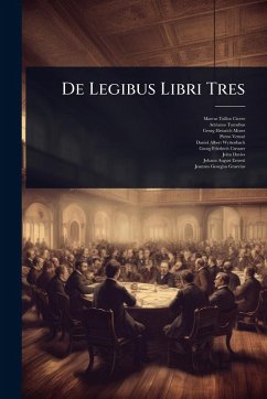 Cover De Legibus Libri Tres