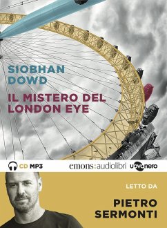 Cover Il mistero del London Eye letto da Pietro Sermonti. Audiolibro. CD Audio formato MP3
