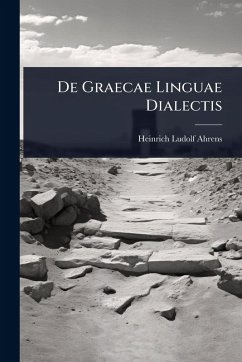 Cover De Graecae Linguae Dialectis