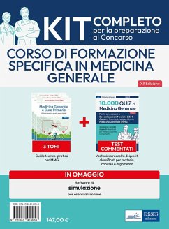 Cover Corso di formazione specifica in medicina generale. Kit completo per la preparazione al concorso
