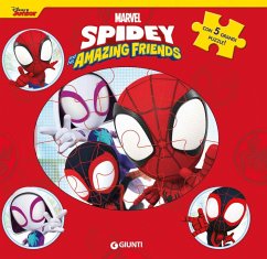 Cover Spidey e i suoi fantastici amici. Libro maxi puzzle