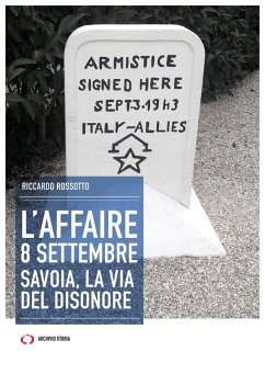 Cover L' affaire 8 settembre. Savoia, la via del disonore