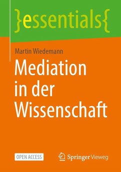 Cover Mediation in der Wissenschaft