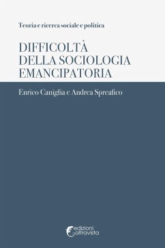 Cover Difficoltà della sociologia emancipatoria