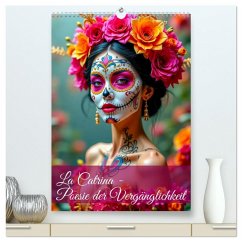 Cover La Catrina - Poesie der Vergänglichkeit (hochwertiger Premium Wandkalender 2026 DIN A2 hoch), Kunstdruck in Hochglanz