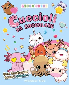 Cover Cuccioli da coccolare con tantissimi teneri sticker. Giocachibi